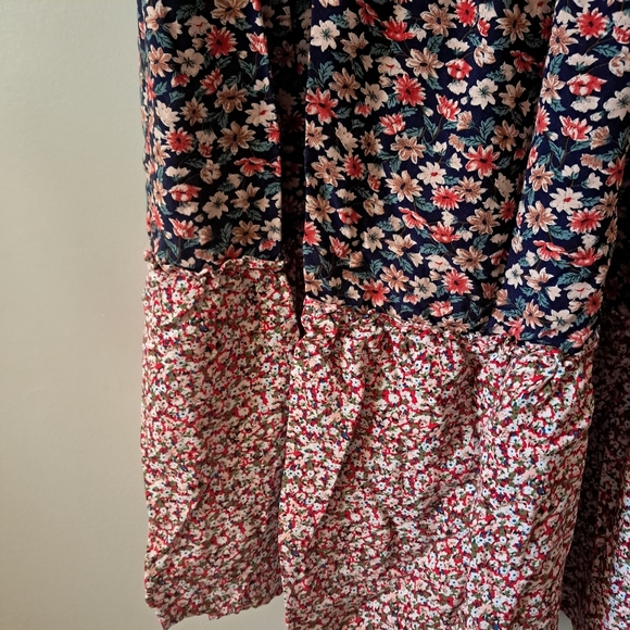 Natural Life Floral Tiered Dress - Picture 5 of 7